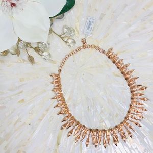 NWT-Kendra Scott Cici Collar NecklaceIn Rose Gold